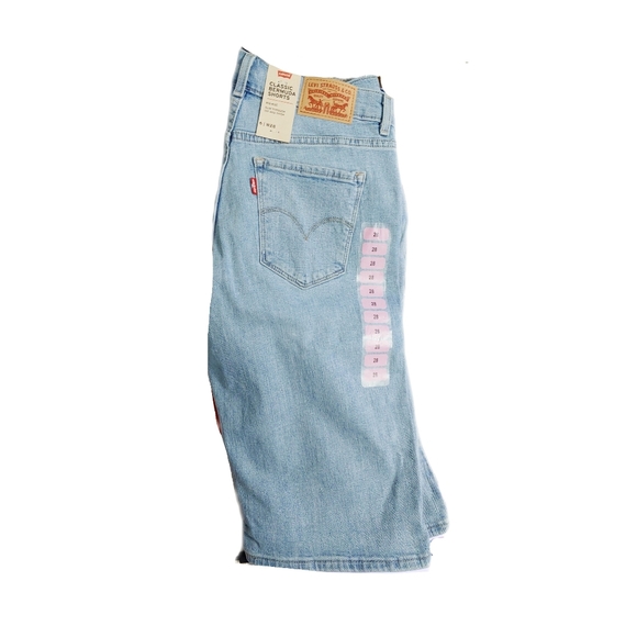 NWT Levis Womens Classic Mid Rise Bermuda Shorts - Picture 3 of 6
